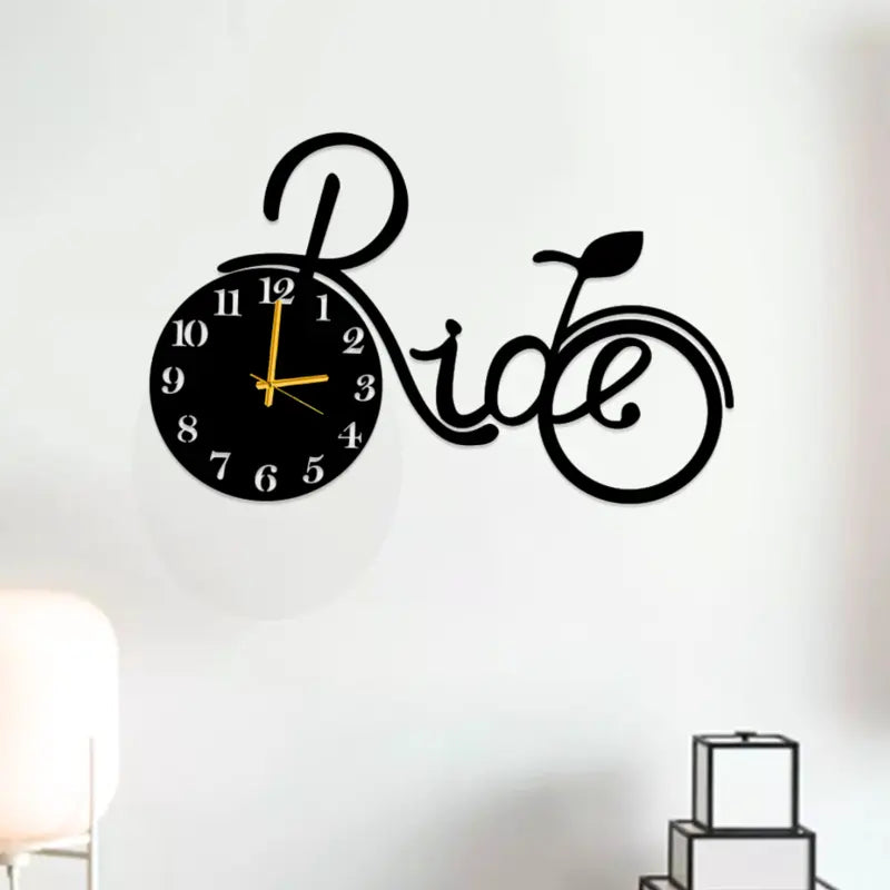 Premium Ride Wall Clock (Big Cycle)