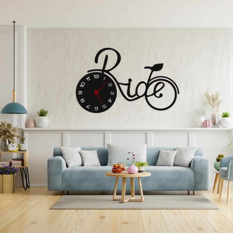 Premium Ride Wall Clock (Big Cycle)